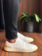 Tenis Reserva Asher Couro Branco/Off White