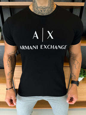 Camiseta AX Classic Preta